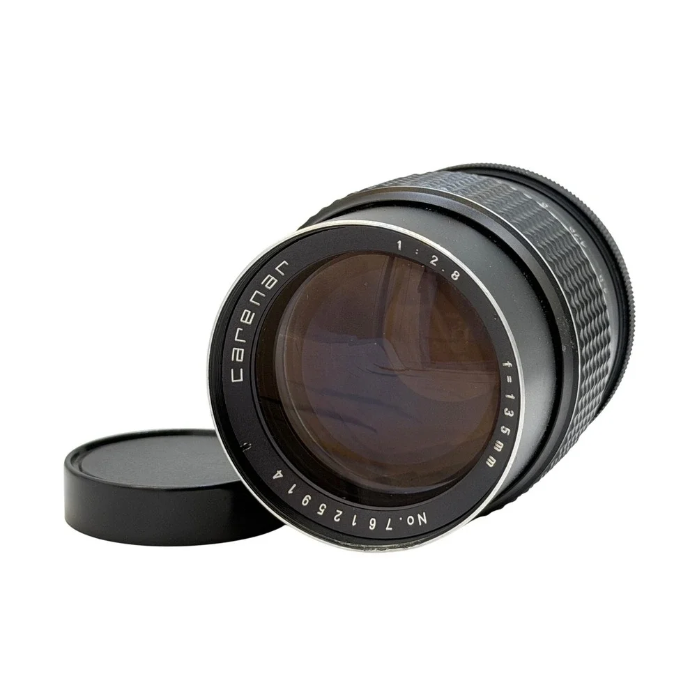 Carenar 135mm f2.8 Telephoto Prime Lens M42 Screw Mount Vintage Parts Repair